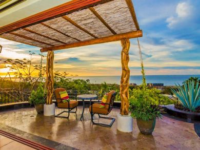 Sea Views from this Four Bedroom Vacation Villa.