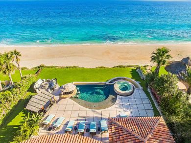 Stunning  Beachfront Five Bedroom Vacation Villa.