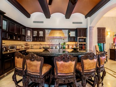 Stunning  Beachfront Five Bedroom Vacation Villa.