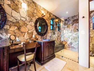 Stunning  Beachfront Five Bedroom Vacation Villa.