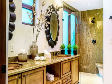 Stunning  Beachfront Five Bedroom Vacation Villa.