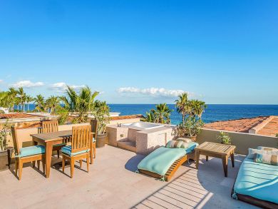 Stunning  Beachfront Five Bedroom Vacation Villa.