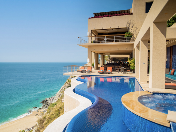 Incredible Views of the Ocean and Night Cabo Skyline