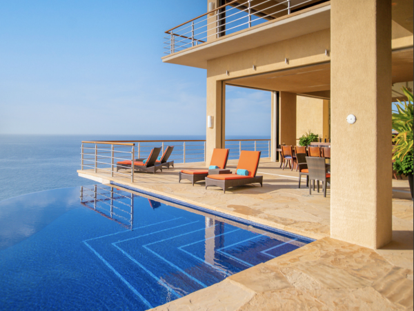 Incredible Views of the Ocean and Night Cabo Skyline
