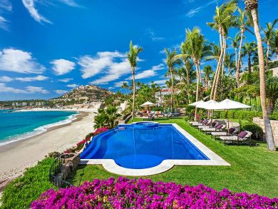 The Ultimate Beachfront Vacation Villa Posh in Every Way