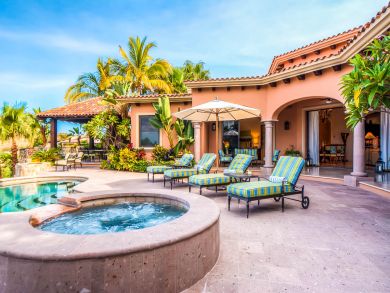 Los Cabos Pool Villa with Four Bedrooms Call Today
