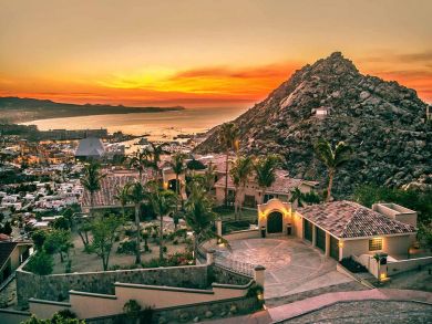 Views of Downtown Cabo and Ocean