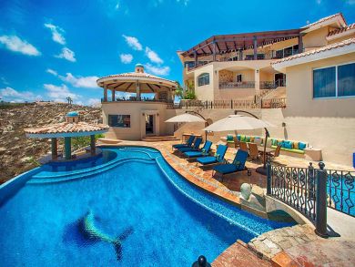 Views of Downtown Cabo and Ocean