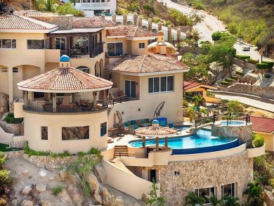 Views of Downtown Cabo and Ocean