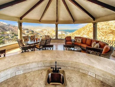 Views of Downtown Cabo and Ocean