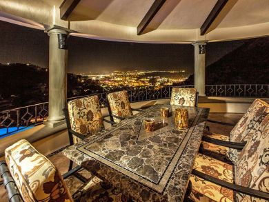 Views of Downtown Cabo and Ocean