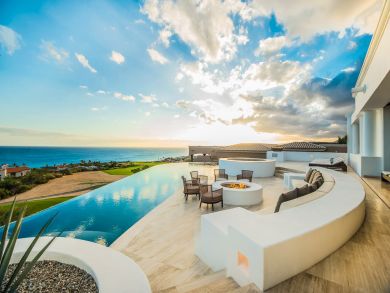 San Jose del Cabo Spa Villa with  Incredible Ocean Views