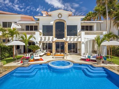 Ocean Front Luxury San Jose del Cabo Villa  Gated Villa