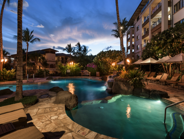 Partial Ocean View at this Two Bedroom + Den Vacation Condo