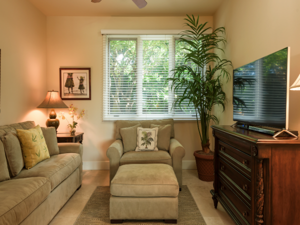 Partial Ocean View at this Two Bedroom + Den Vacation Condo