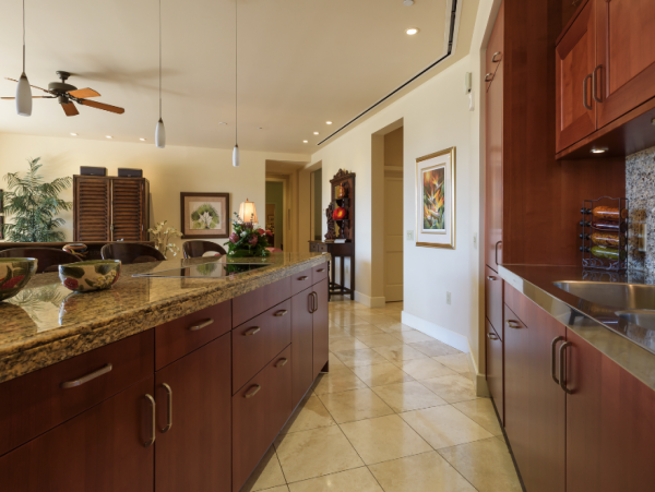 Partial Ocean View at this Two Bedroom + Den Vacation Condo