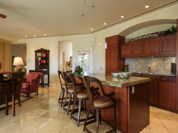 Partial Ocean View at this Two Bedroom + Den Vacation Condo