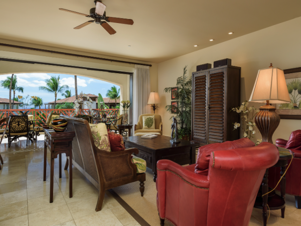 Partial Ocean View at this Two Bedroom + Den Vacation Condo