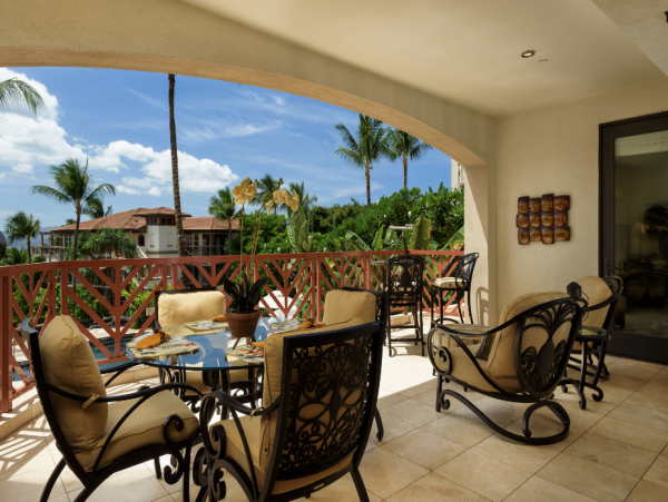 Partial Ocean View at this Two Bedroom + Den Vacation Condo