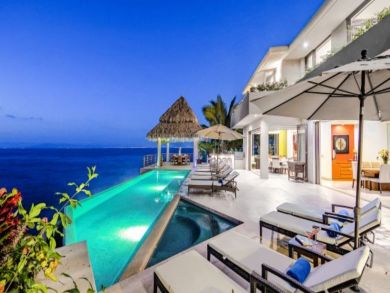 Puerto Vallarta Six Bedroom Oceanfront Vacation Home