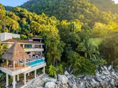 Puerto Vallarta Six Bedroom Oceanfront Vacation Home