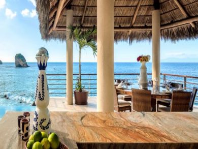 Puerto Vallarta Six Bedroom Oceanfront Vacation Home