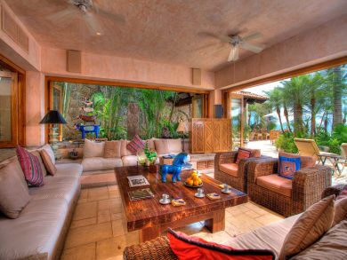 Wake in your Poster Bed to Views of the Ocean from this Vallarta Villa