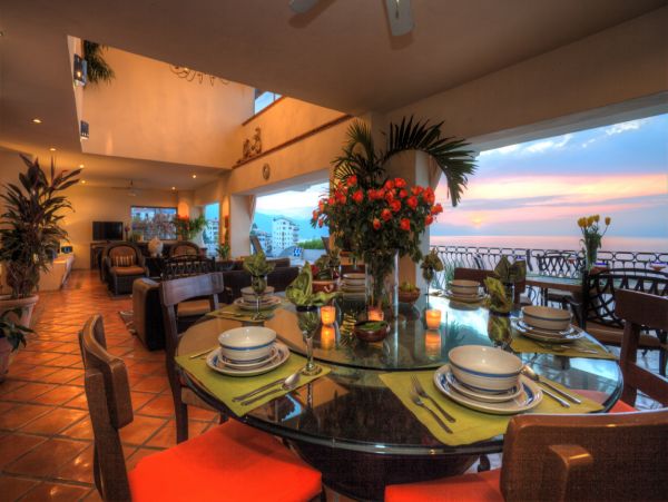 Puerto Vallarta Mexico Luxury Vacation Villa Walk to Beach.