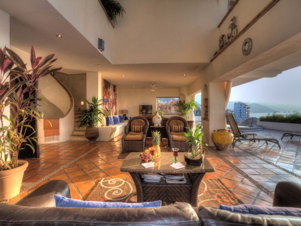 Puerto Vallarta Mexico Luxury Vacation Villa Walk to Beach.