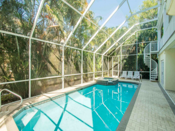 Five Bedroom Captiva Vacation Home with Private Pool