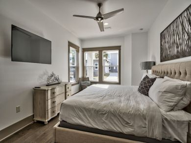 Bedroom with TV