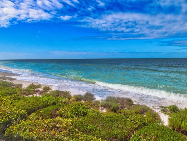 Sanibel Island Three Bedroom Beach Condo Gulf-Front