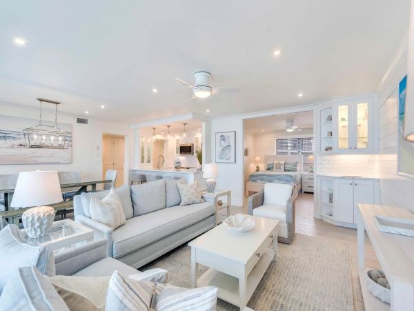 Sanibel Island Three Bedroom Beach Condo Gulf-Front