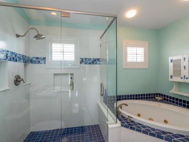 Separate Shower and Tub