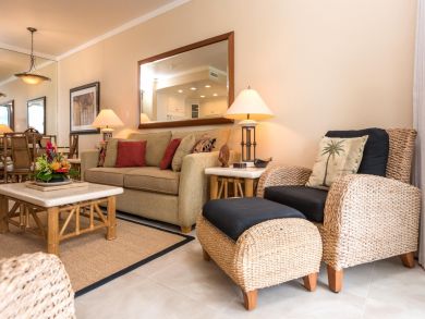 Entry of floor plan from lanai - reverse