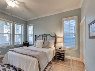 Queen bedroom is perfect for resting after a long day at the beach. Queen bedroom is perfect for resting after a long day at the beach.