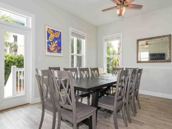 Short Walk to Beach Six Bedroom Vacation Rental in Miramar Beach