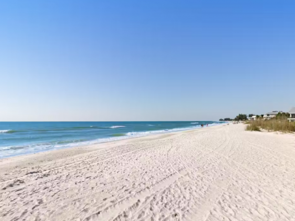 Beach Front Two Bedroom Anna Maria Condo with Communal Pool