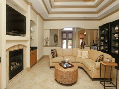 Fireplace in Living Room