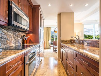 Fully equipped kitchen