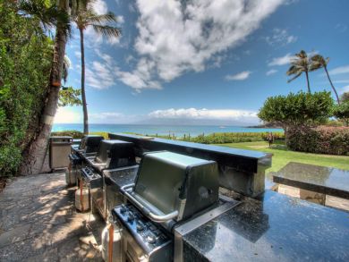 Community grill area