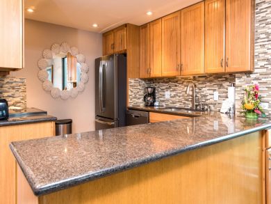 Fully equipped kitchen