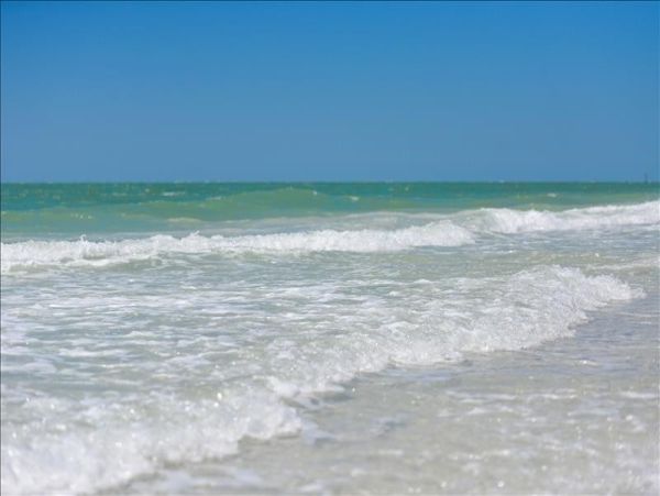 Siesta Key Beachfront Three Bedroom Villa Communal Pool