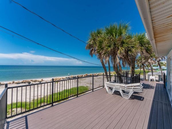 Manasota Key Beachfront Vacation Rental - Luxury Gulf-Front Home with Pool & Ocean Views