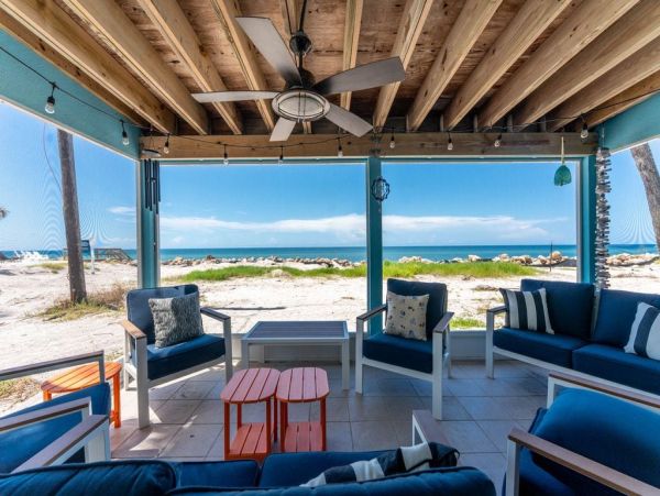 Manasota Key Beachfront Vacation Rental - Luxury Gulf-Front Home with Pool & Ocean Views