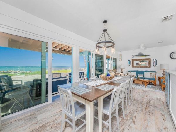 Manasota Key Beachfront Vacation Rental - Luxury Gulf-Front Home with Pool & Ocean Views