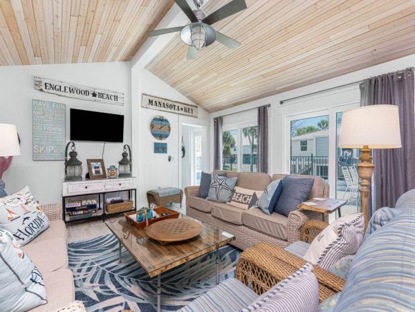 Manasota Key Beachfront Vacation Rental - Luxury Gulf-Front Home with Pool & Ocean Views