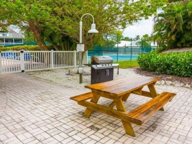 Picnic Table & Gas Grill