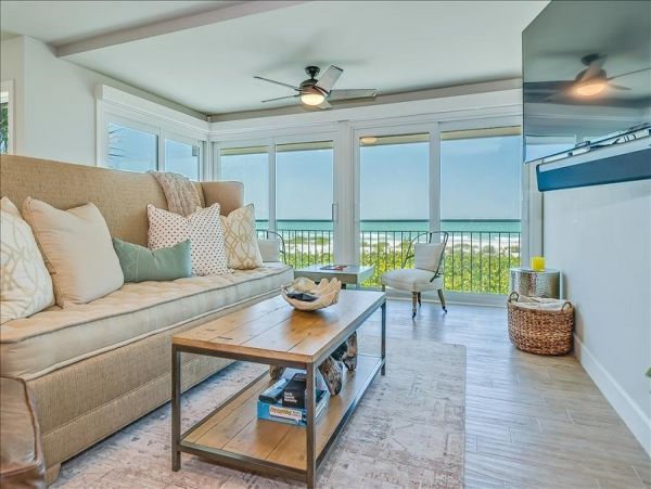 Boca Grande Vacation Rental Gulf Front 3-Bedroom Townhouse