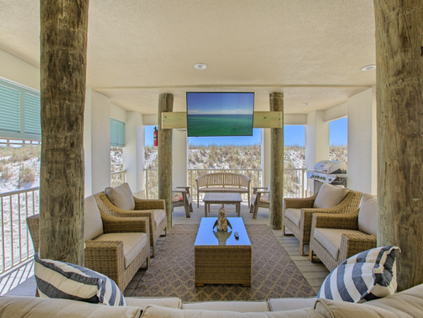 Five Bedroom Destin Vacation Rental Sleeps 14 Communal Pool